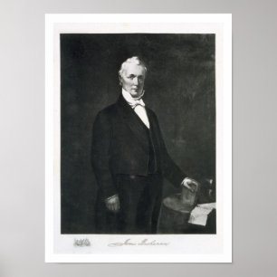 Poster James Buchanan, 15ème président de l'état uni