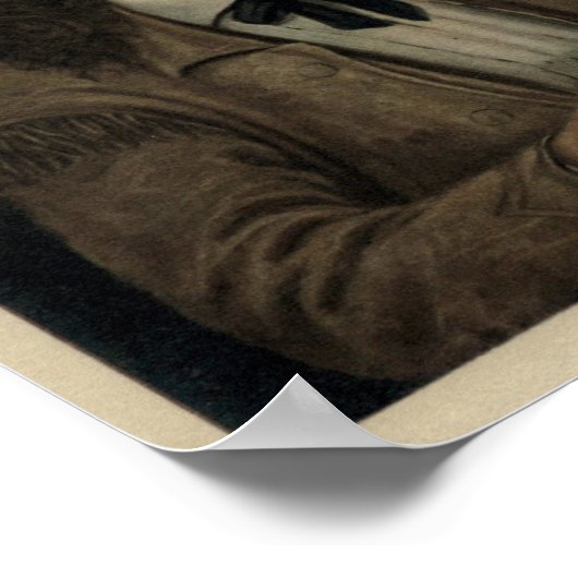 Poster James Butler Wild Bill Hickok (Coin)