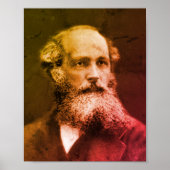 Poster James Clerk Maxwell (Devant)