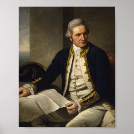 Poster James Cook Portrait (Devant)