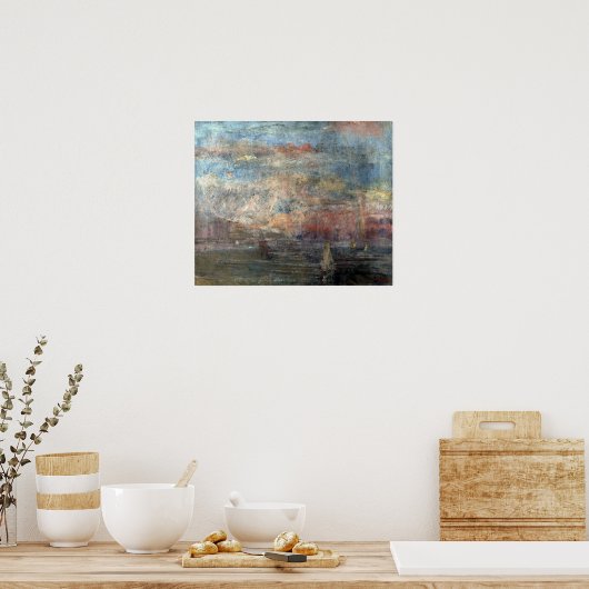 Poster James Ensor après la tempête (Cuisine)