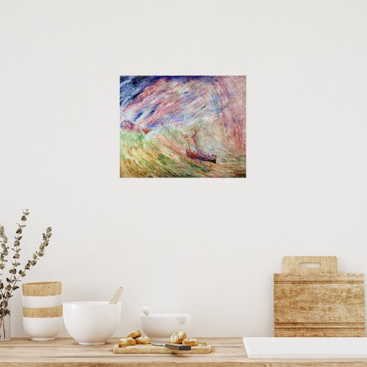 Poster James Ensor Christ Calmer l'eau (Cuisine)