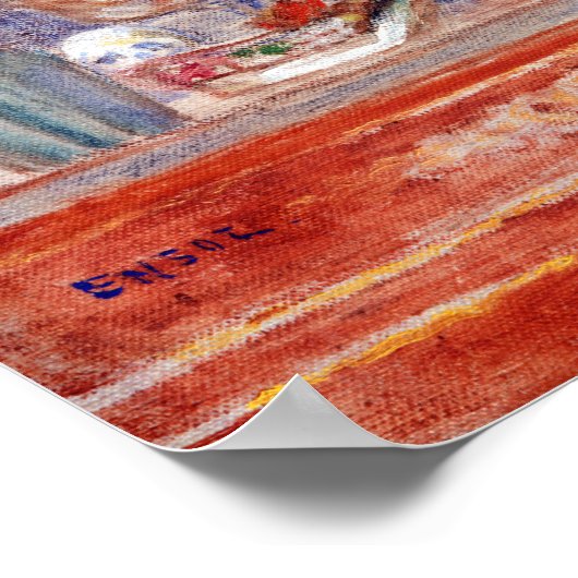 Poster James Ensor Un bon coin chez moi (Coin)