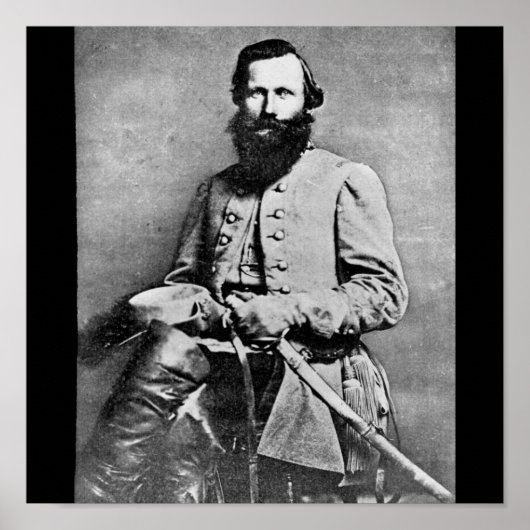 Poster James Ewell Brown Stuart vers 1833-1864 (Devant)