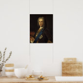 Poster James Francis Edward Stuart par Anton Raphael Meng (Cuisine)