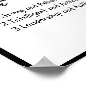 Poster James, Garçon Nom Personnalisé Définition (Coin)