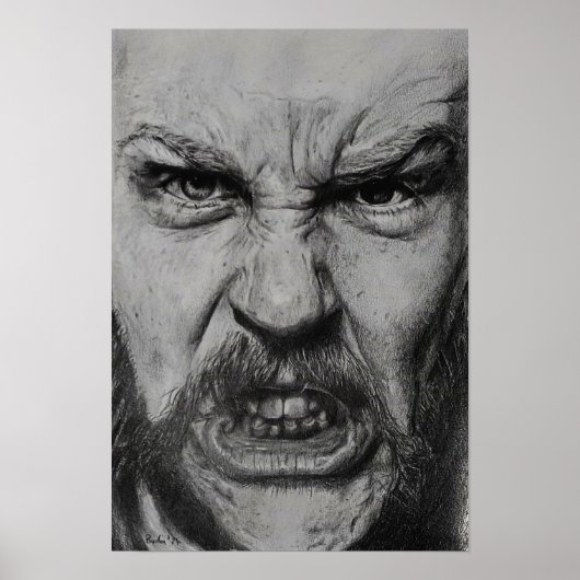 Poster James Hetfield (Devant)