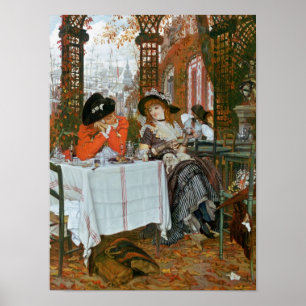 Poster James Jacques Joseph Tissot   Un déjeuner