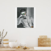 POSTER JAMES JOYCE PAR LE ROSE BURBANK (Cuisine)