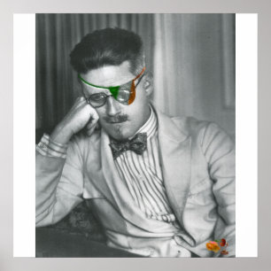POSTER JAMES JOYCE PAR LE ROSE BURBANK