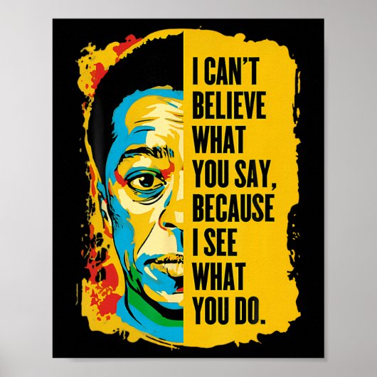Poster James Ldwin Art de graffiti Juneteenth Histoire de (Devant)