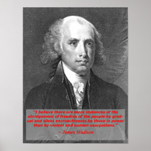 Poster James Madison
