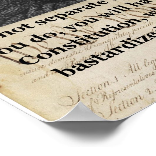 Poster James Madison (Coin)