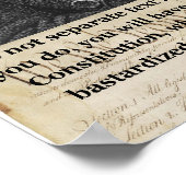 Poster James Madison - Un gouvernement maladroit (Coin)