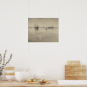 Poster James McNeill Whistler - Nocturne (Cuisine)
