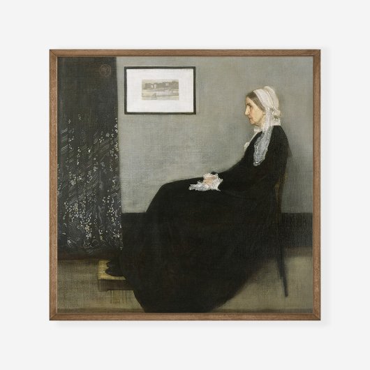 Poster James McNeill Whistler Portrait La mère de Whistle