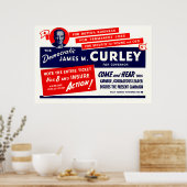 Poster James Michael Curley 1934 (Cuisine)