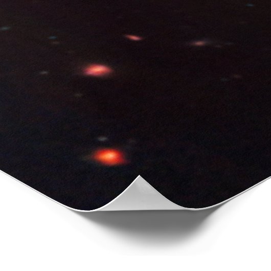 Poster James Webb Cartwheel Galaxy (NIRCam seulement) (Coin)