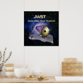 Poster James Webb Télescope spatial JWST (Cuisine)