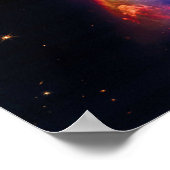 Poster James Webb Télescope Spatial Protostar L1527 (Coin)