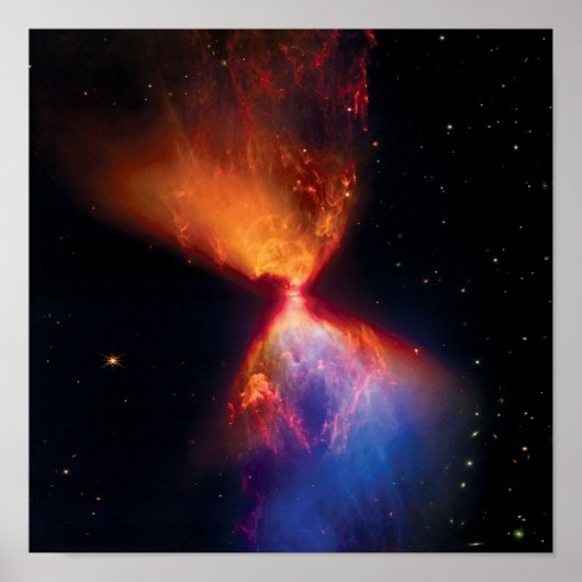 Poster James Webb Télescope Spatial Protostar L1527 (Devant)