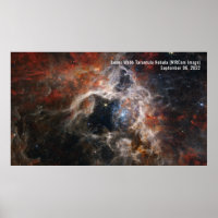 James Webb Télescope spatial Tarantula Nebula NIRC