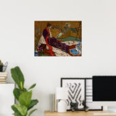 Poster James Whistler - Caprice en pourpre et or (Bureau à domicile)