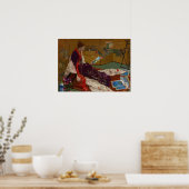 Poster James Whistler - Caprice en violet et or (Cuisine)