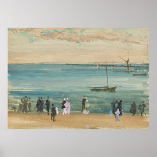 Poster James Whistler - Jetée de Southend