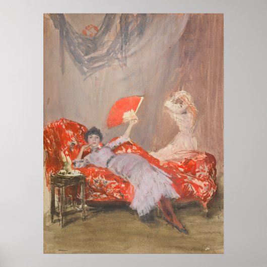 Poster James Whistler - Milly Finch (Devant)