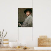 Poster James Whistler - Portrait du peintre (Cuisine)