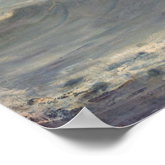 Poster James Whistler - Symphonie en gris et vert (Coin)