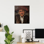 Poster James Whistler - Un homme fume un tuyau (Bureau à domicile)