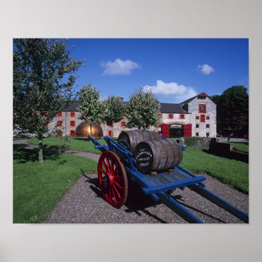 Poster Jamesons Whisky Heritage Center, Midleton, (Devant)