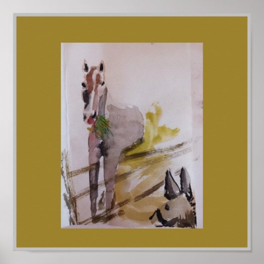 Poster Jamie Baby racehorse jupe Penelope (Devant)