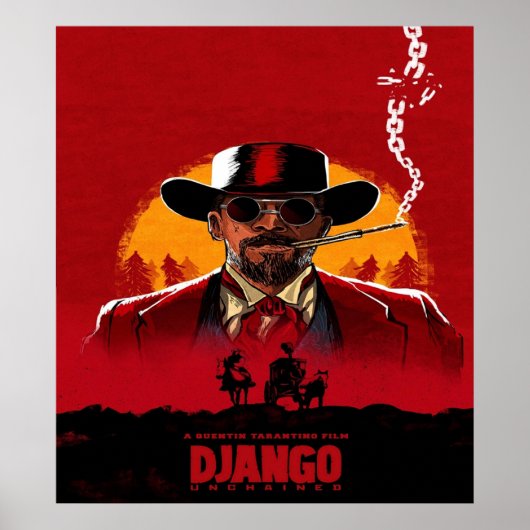 Poster Jamie Django Foxx (Devant)
