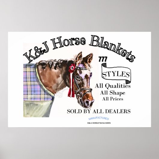 Poster Jamie K&J Blanket Ajouter (Devant)