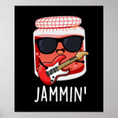 Poster Jammin Funny Rocker Jam Pun (Devant)
