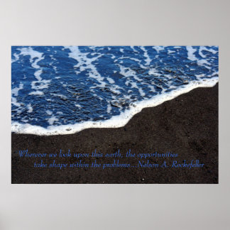 Poster Jan07 2043, Où que nous regardions cette terre, t.