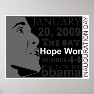 Poster jan20 - jour de l'inauguration