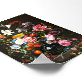 Poster Jan Davidsz de Heem, Vase des fleurs, 1670 (Coin)
