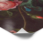 Poster Jan Davidsz De Heem - vase Of Flowers (Coin)