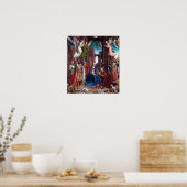 Poster Jan Gossaert Adoration of the Magi (Cuisine)