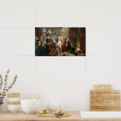 Poster Jan Matejko Rejtan, ou chute de la Pologne (Cuisine)