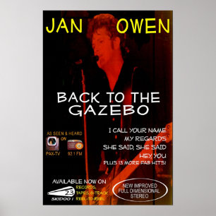 Poster Jan Owen - Comme on le voit à la télévision