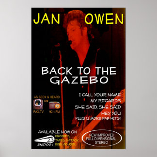 Poster Jan Owen - Comme on le voit à la télévision