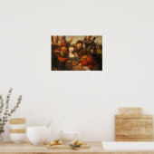 Poster Jan Sanders van Hemessen - L'appel de Matthew (Cuisine)