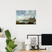 Poster Jan van Goyen Vue du château de Duurstede (Bureau à domicile)