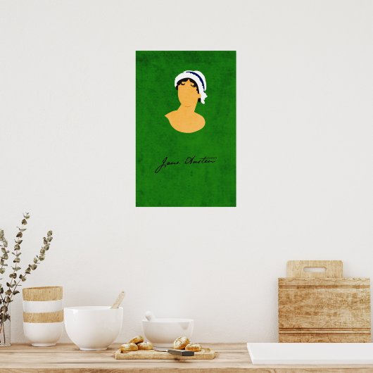 Poster Jane Austen (Cuisine)
