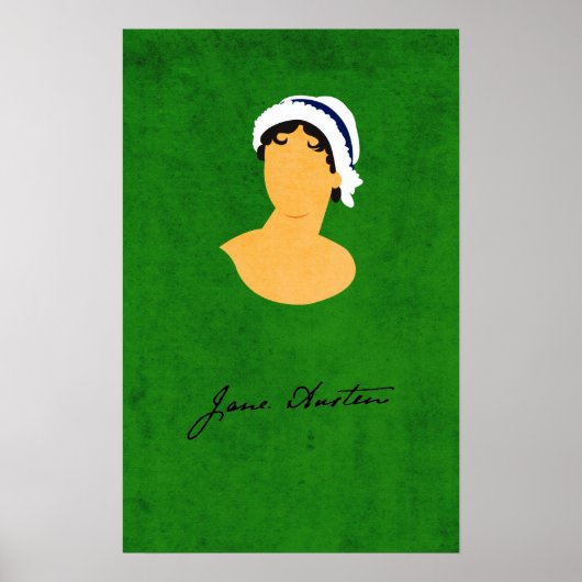 Poster Jane Austen (Devant)